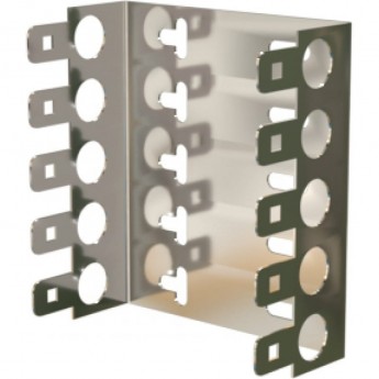 Рама (монтажный хомут) для крепления 5-и плинтов для телефонии HYPERLINE KR-FRAME-50