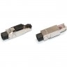 Разъем RJ-45 (8P8C) под витую пару HYPERLINE PLUF-8P8C-S-C6A-SH 264779