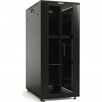 Шкаф напольный 19-дюймовый HYPERLINE TTB-1866-DD-RAL9004
