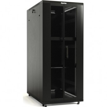 Шкаф напольный 19-дюймовый HYPERLINE TTB-2766-DD-RAL9004