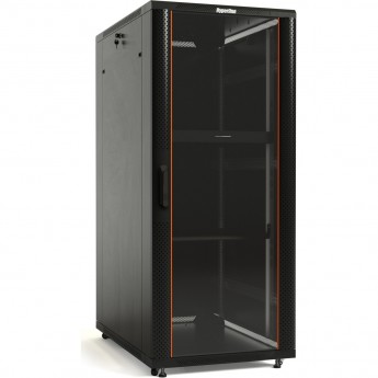 Шкаф напольный 19-дюймовый HYPERLINE TTB-3766-AS-RAL9004