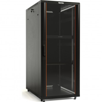 Шкаф напольный 19-дюймовый HYPERLINE TTBR-1861-AS-RAL9004