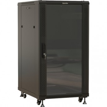 Шкаф напольный 19-дюймовый HYPERLINE TTBR-2766-AS-RAL9004