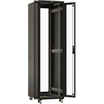 Шкаф напольный 19-дюймовый HYPERLINE TTBR-4761-DD-RAL9004, 47U, 2277x600х1000 мм