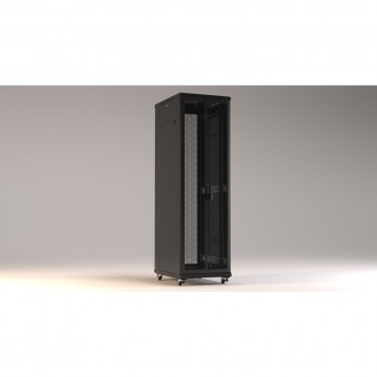 Шкаф напольный 19-дюймовый HYPERLINE TTR-2761-DD-RAL9005