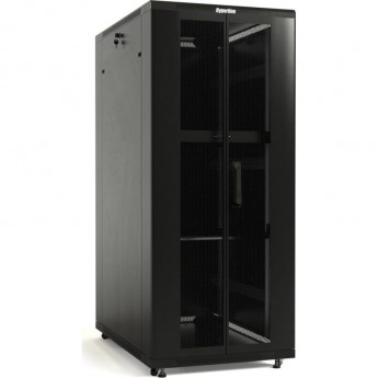 Шкаф напольный19-дюймовый HYPERLINE TTBR-4788-DD-RAL9004, 47U, 2277x800х800 мм Шкаф напольный19-дюймовый HYPERLINE TTBR-4788-DD-RAL9004, 47U, 2277x800х800 мм