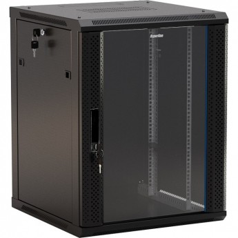 Шкаф настенный 19-дюймовый HYPERLINE TWB-1545-GP-RAL9004