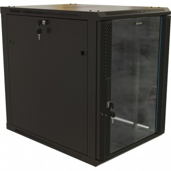 Шкаф настенный 19-дюймовый HYPERLINE TWB-1568-GP-RAL9004