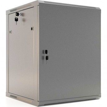 Шкаф настенный 19-дюймовый HYPERLINE TWB-1866-SR-RAL7035
