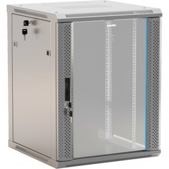 Шкаф настенный 19-дюймовый HYPERLINE TWB-2766-GP-RAL7035