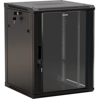 Шкаф настенный 19-дюймовый HYPERLINE TWB-FC-2245-GP-RAL9004
