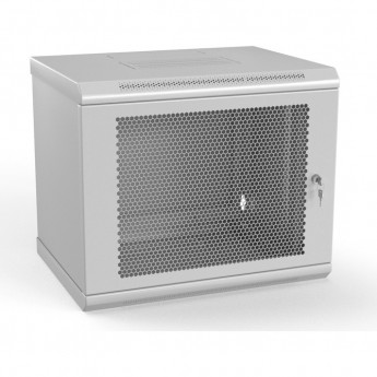 Шкаф настенный 19-дюймовый HYPERLINE TWL-1266-SD-RAL7035