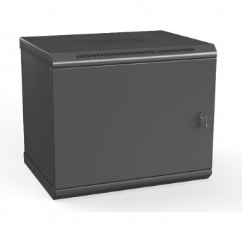 Шкаф настенный 19-дюймовый HYPERLINE TWL-1266-SR-RAL9005