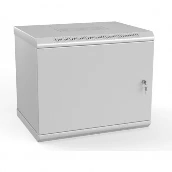 Шкаф настенный 19-дюймовый HYPERLINE TWL-1566-SR-RAL7035