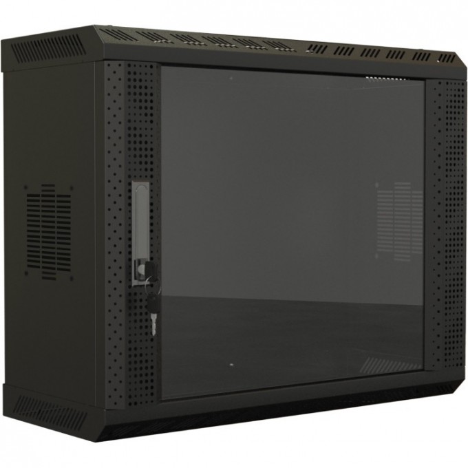 Шкаф настенный 19-дюймовый HYPERLINE TWS-1525-GP-RAL9004 447457