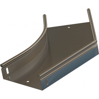 Угол 45° горизонтальный плавный HYPERLINE RST-AHS45-50-50-0,8-R100-SZ