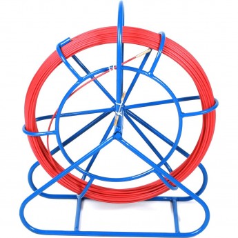 Устройство для протяжки кабеля мини УЗК в металлической кассете с держателем на ножке HYPERLINE CPS-GP6.0-МС-30M