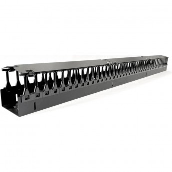 Вертикальный кабельный организатор 32U HYPERLINE CMF-OR-32U-150x106-C-RAL9005