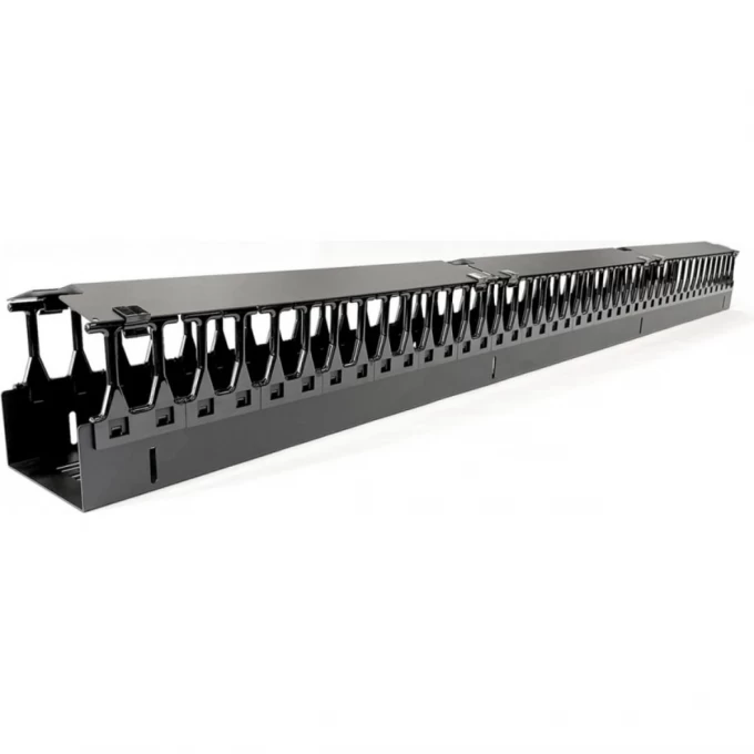Вертикальный кабельный организатор 32U HYPERLINE CMF-OR-32U-150x106-C-RAL9005 497369 Вертикальный кабельный организатор 32U HYPERLINE CMF-OR-32U-150x106-C-RAL9005 497369