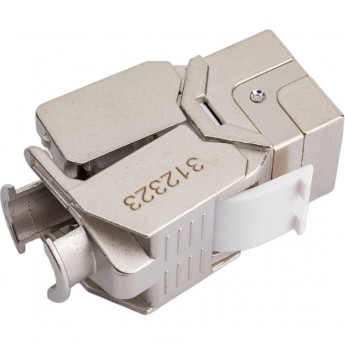 Вставка Keystone Jack RJ-45(8P8C) HYPERLINE KJ5-8P8C-C6-180-SH-F-WH