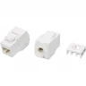 Вставка Keystone Jack RJ-45(8P8C) HYPERLINE KJ8-8P8C-C5e-180-TLS-WH 426193