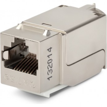 Вставка Keystone Jack RJ-45(8P8C) HYPERLINE KJNE-8P8C-C5e-90-SH-F-WH